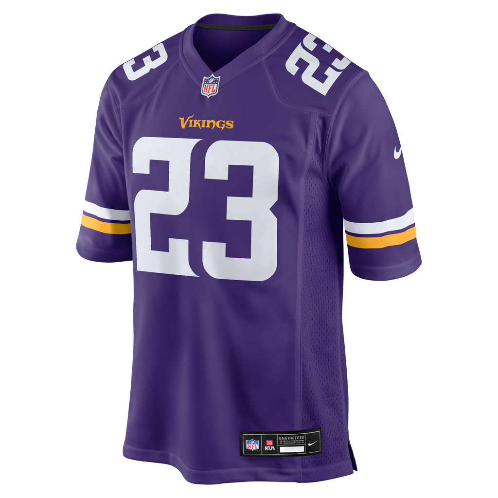 Men's Minnesota Vikings Andrew Booth Jr. Nike Purple Player Game Jersey