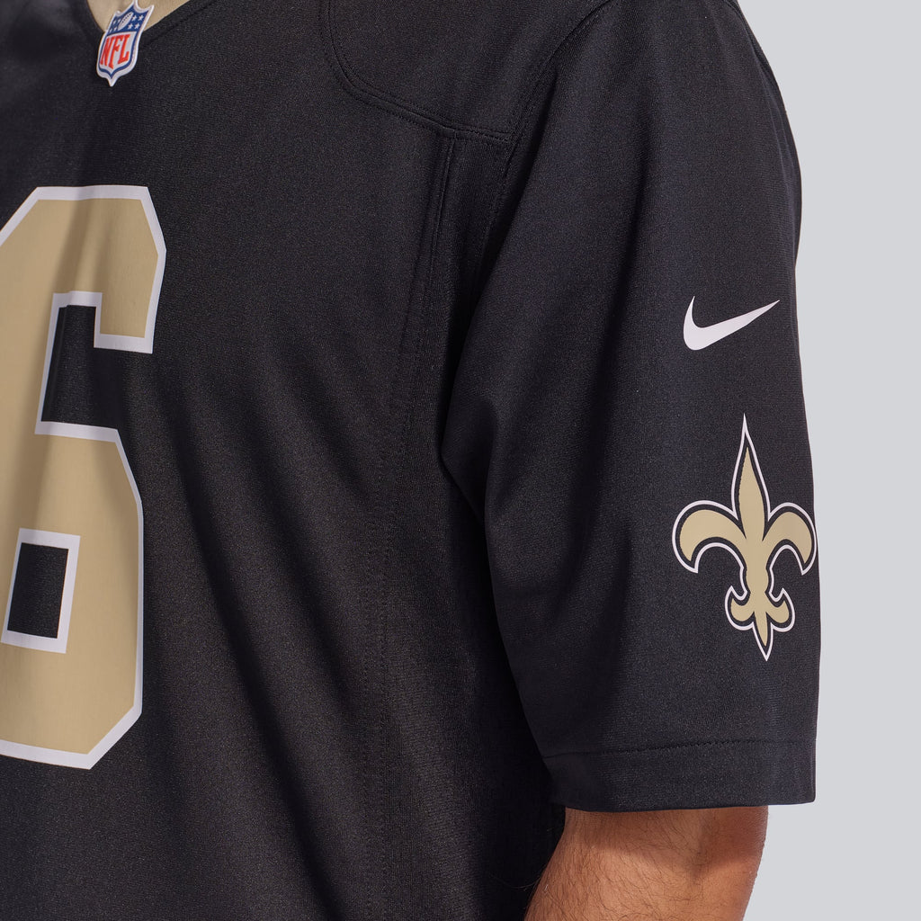 Men's New Orleans Saints Tyler Shough Nike Gold Alternate Game Player Jersey