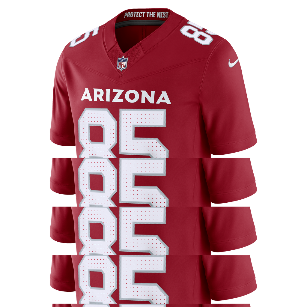 Men's Arizona Cardinals Trey McBride Nike Cardinal Team Vapor F.U.S.E. Stitched Limited Jersey