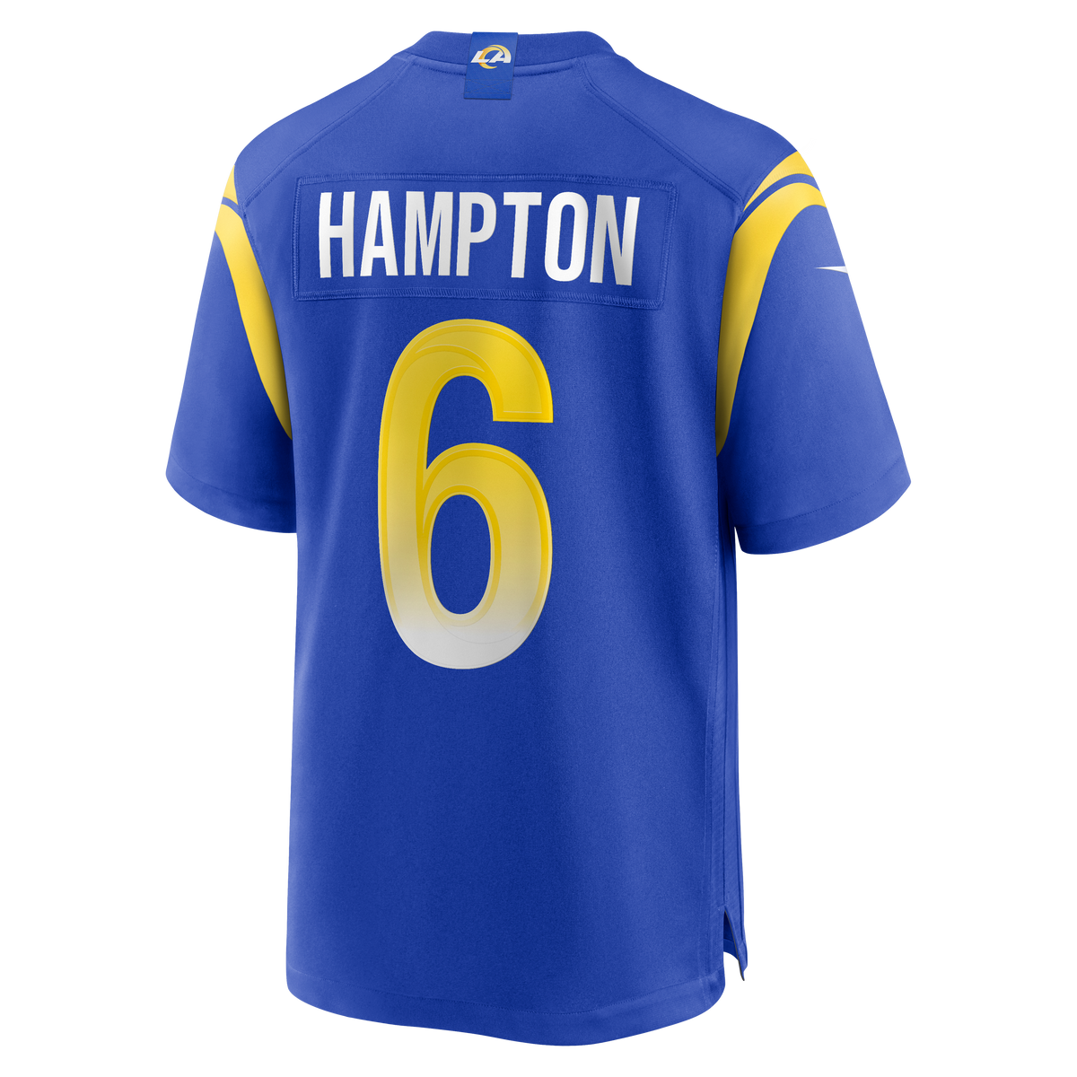 Men's Los Angeles Rams Nick Hampton Nike  Royal Team Game Jersey