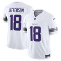 Men's Minnesota Vikings Justin Jefferson Nike White Alternate Vapor F.U.S.E. Stitched Limited Jersey