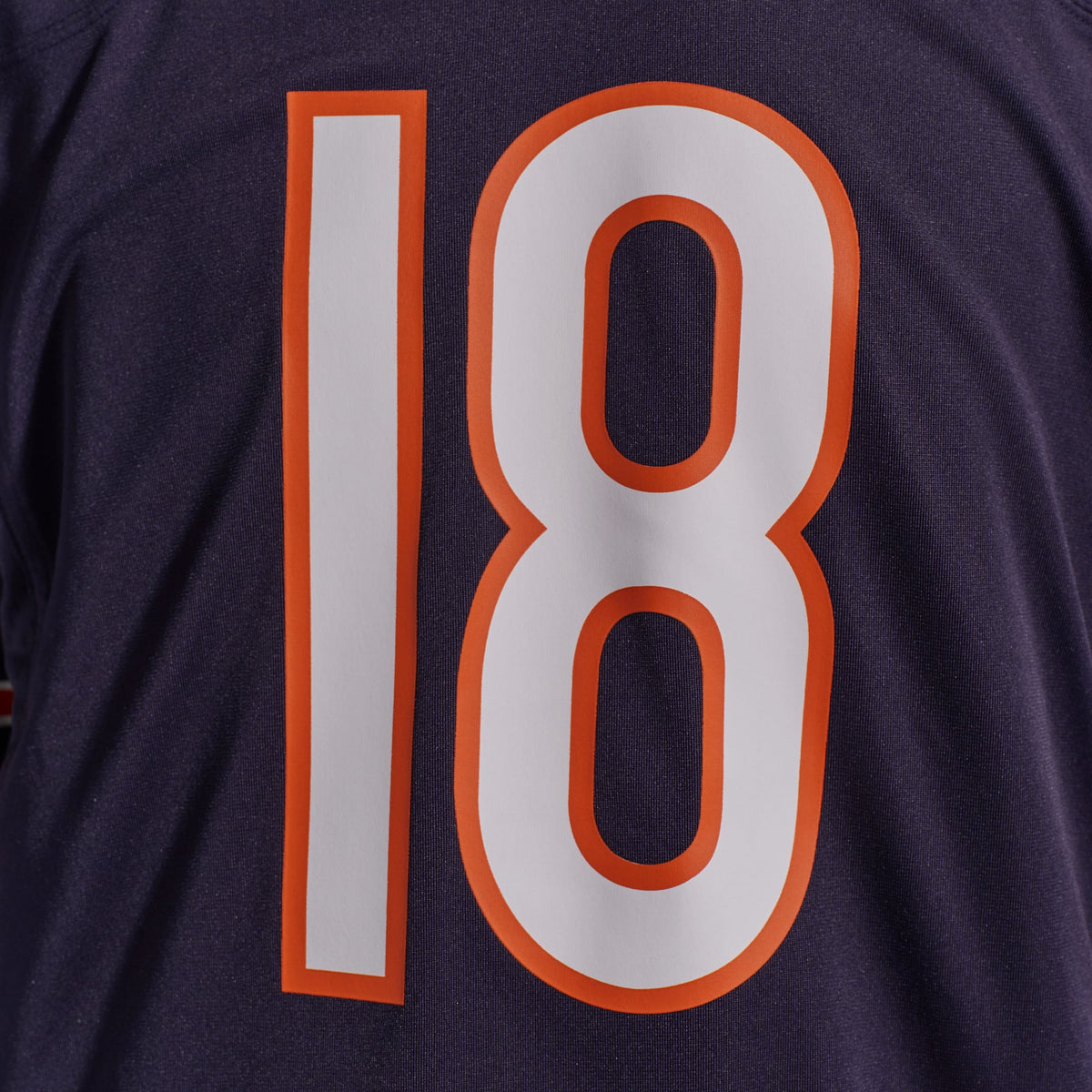 Men's Chicago Bears Caleb Williams Nike Navy  Player Game Jersey