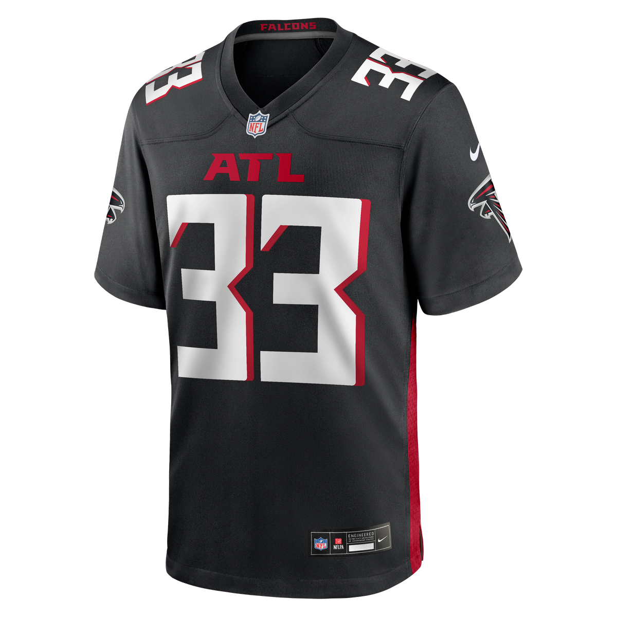 Men's Atlanta Falcons Michael Turner Nike Black Game Retired Player Jersey
