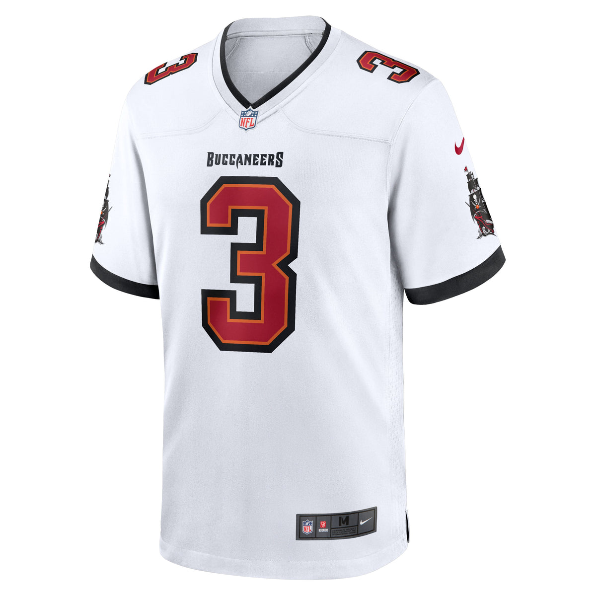 Men's Tampa Bay Buccaneers Rueben Bain Jr. Nike Red Team Game Jersey