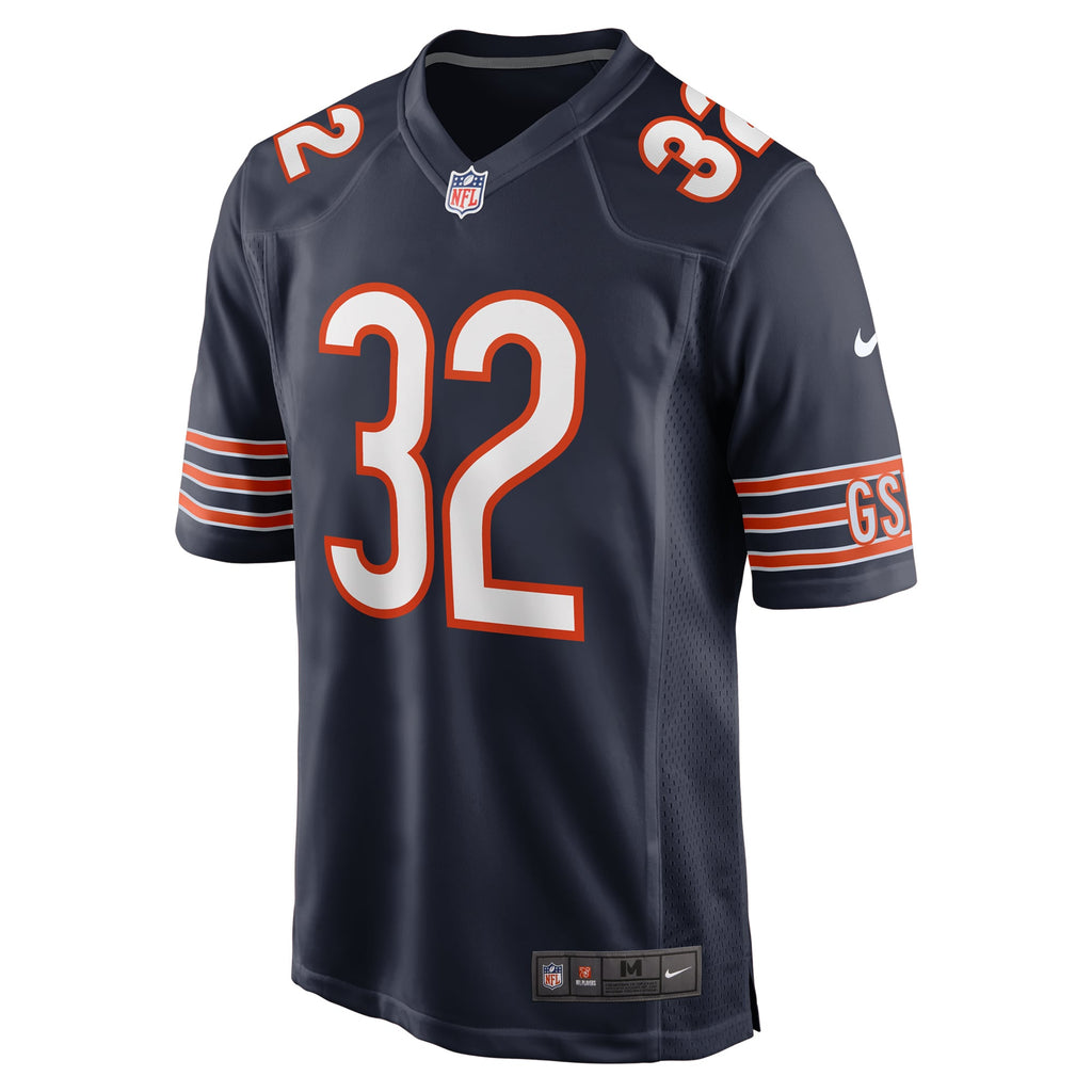 Men's Chicago Bears Terell Smith Nike  Navy  Game Jersey