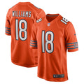 Men's Chicago Bears Caleb Williams Nike Orange Alternate  Player Game Jersey