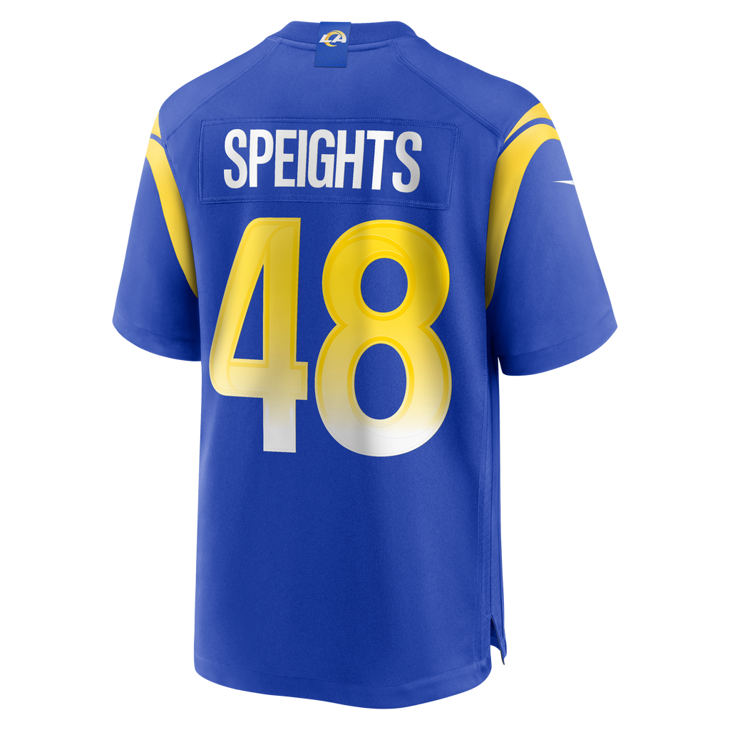 Men's Los Angeles Rams Omar Speights Nike  Royal Game Jersey