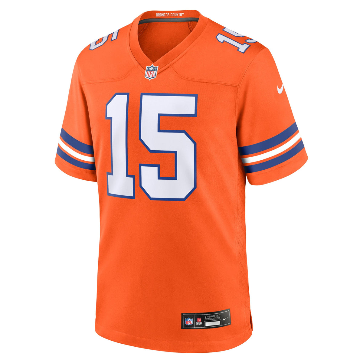 Men's Denver Broncos Nik Bonitto Nike  Orange Alternate 2 Mile High Collection 1977 Throwback Game Jersey