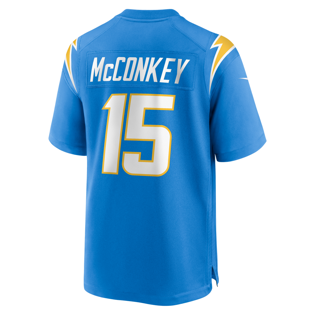 Men's Los Angeles Chargers Ladd McConkey Nike Navy Alternate Super Chargers Game Player Jersey