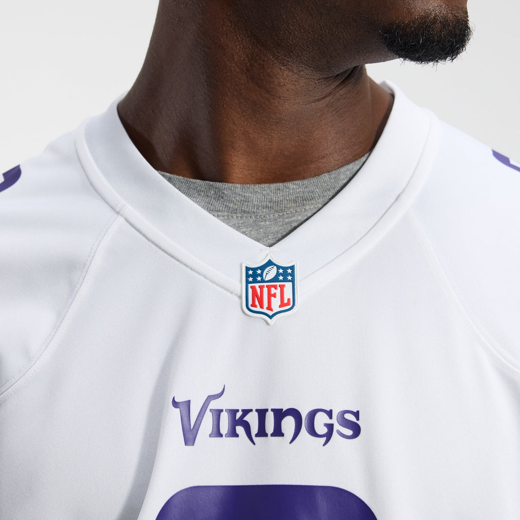 Men's Minnesota Vikings J.J. McCarthy Nike  White Game Jersey
