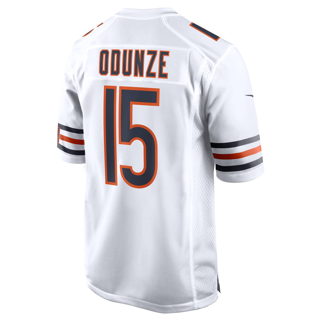 Men's Chicago Bears Rome Odunze Nike  White Game Jersey