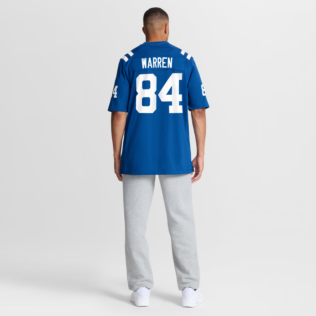 Men's Indianapolis Colts Tyler Warren Nike  White  Game Jersey