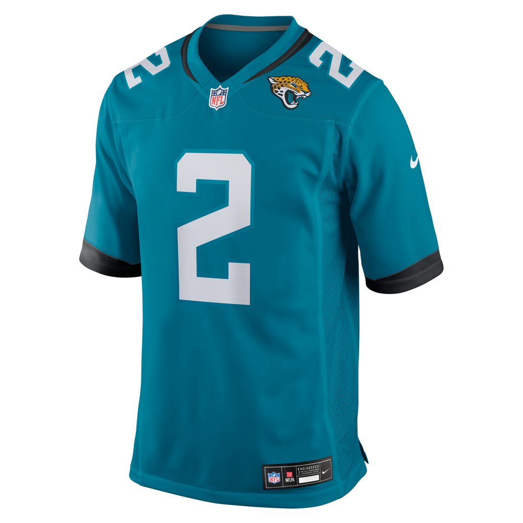 Men's Jacksonville Jaguars Jourdan Lewis Nike  Teal Team Game Jersey