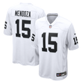 Men's Las Vegas Raiders Fernando Mendoza Nike White Game Player Jersey