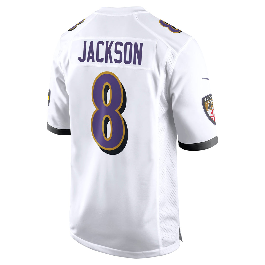 Men's Baltimore Ravens Lamar Jackson Nike  Black Alternate Game Jersey