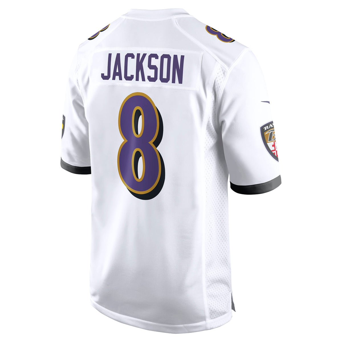 Men's Baltimore Ravens Lamar Jackson Nike  Black Alternate Game Jersey