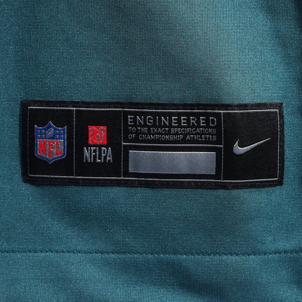 Men's Philadelphia Eagles Jalen Hurts Nike Midnight Green Team Game Jersey