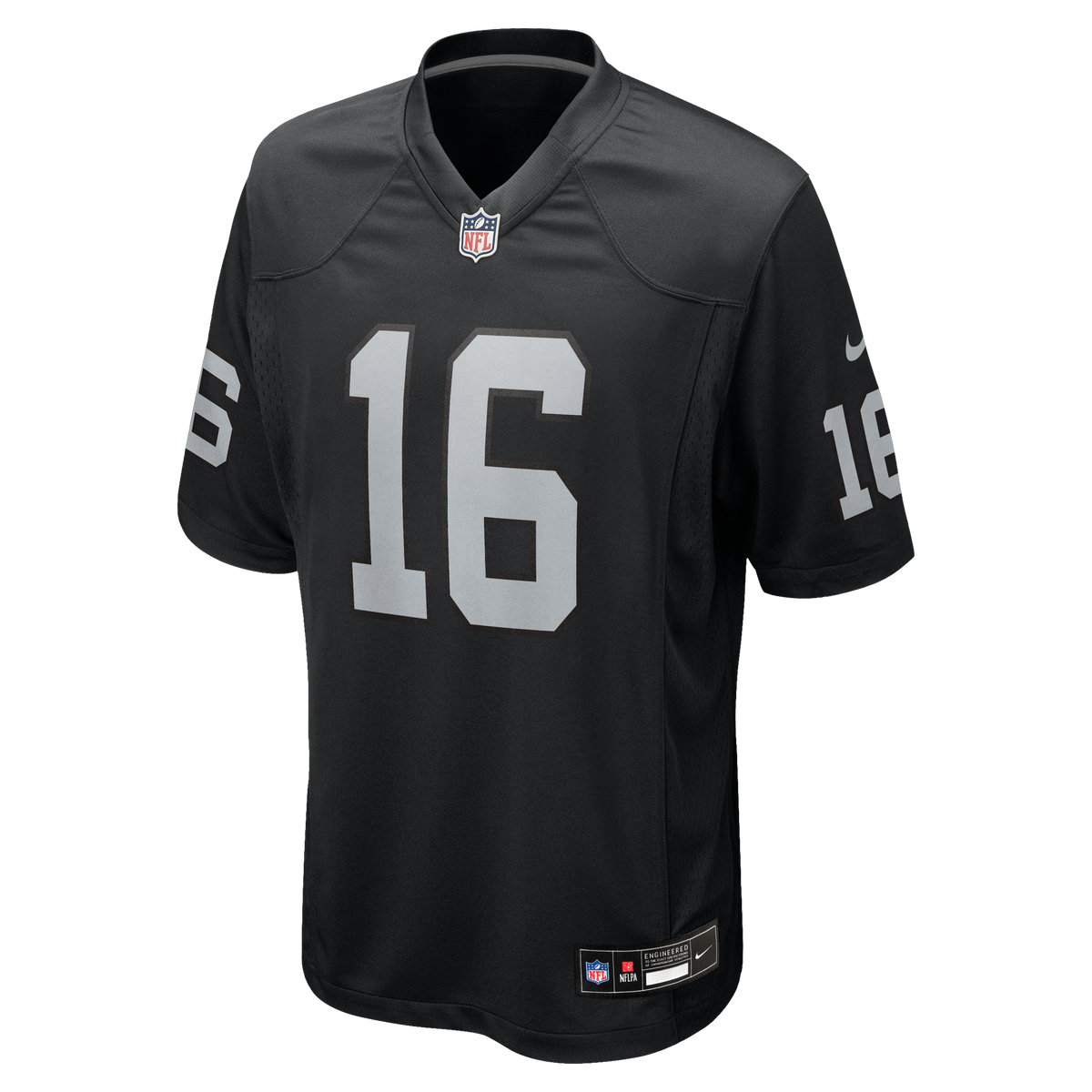Men's Las Vegas Raiders Jim Plunkett Nike Black Game Retired Player Jersey