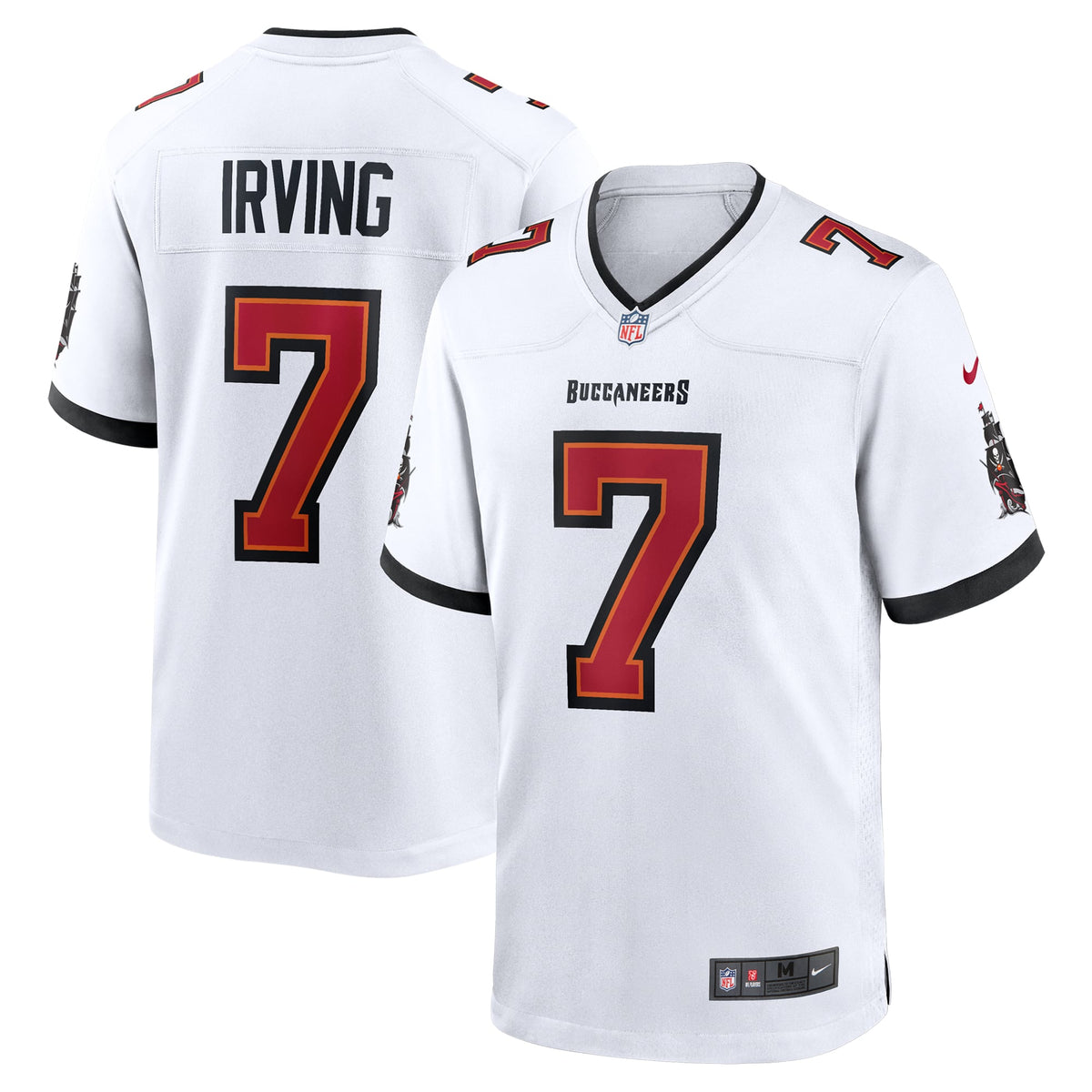 Men's Tampa Bay Buccaneers Bucky Irving Nike  Red  Game Jersey