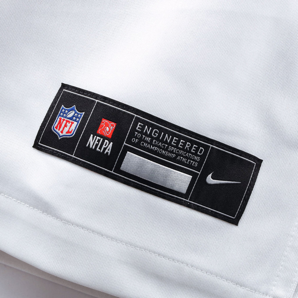 Men's Washington Commanders Jacory Croskey-Merritt Nike Black Hail Raiser Alternate Game Jersey