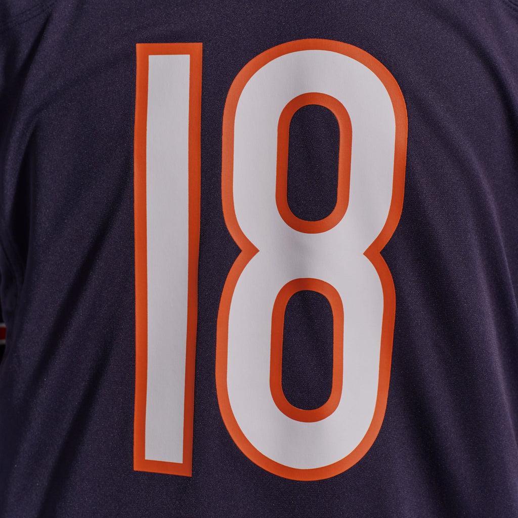 Men's Chicago Bears Caleb Williams Nike White First Round Pick Player Game Jersey