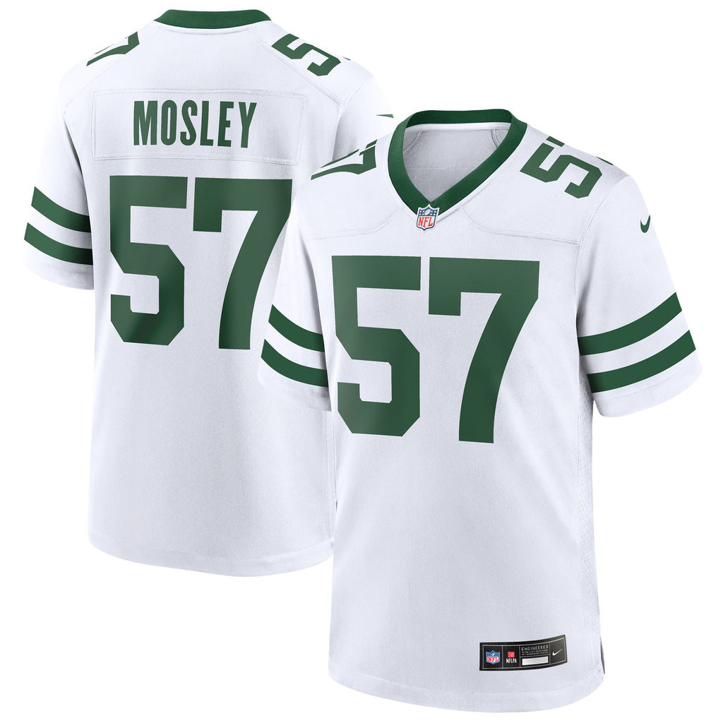 Men's New York Jets C.J. Mosley Nike Legacy White Game Jersey