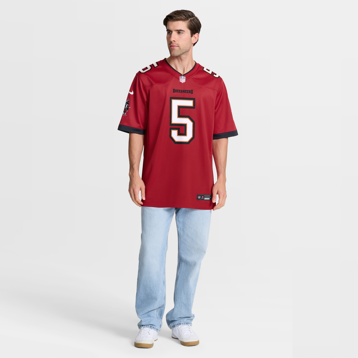 Men's Tampa Bay Buccaneers Haason Reddick Nike  Red Team Game Jersey