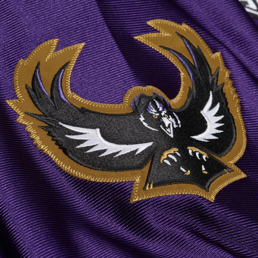 Men's Baltimore Ravens Ray Lewis Mitchell & Ness Purple 1996 Authentic Throwback Jersey