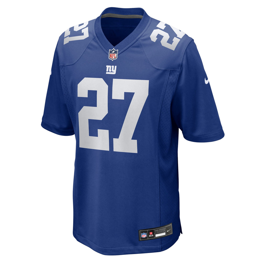 Men's New York Giants Tyler Nubin Nike  Royal Team Game Jersey