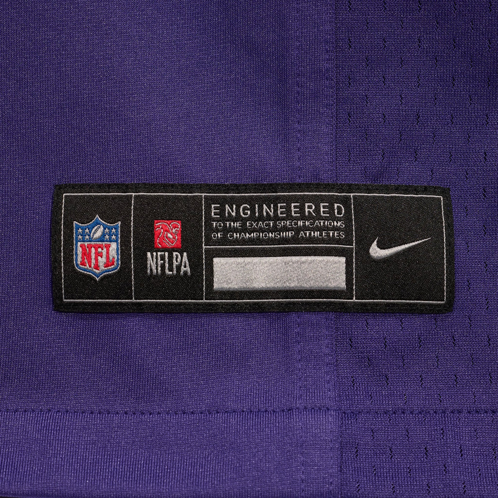Men's Baltimore Ravens Steve McNair Nike Purple Game Retired Player Jersey