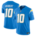Men's Los Angeles Chargers Justin Herbert Nike Powder Blue Team Vapor F.U.S.E. Stitched Limited Jersey