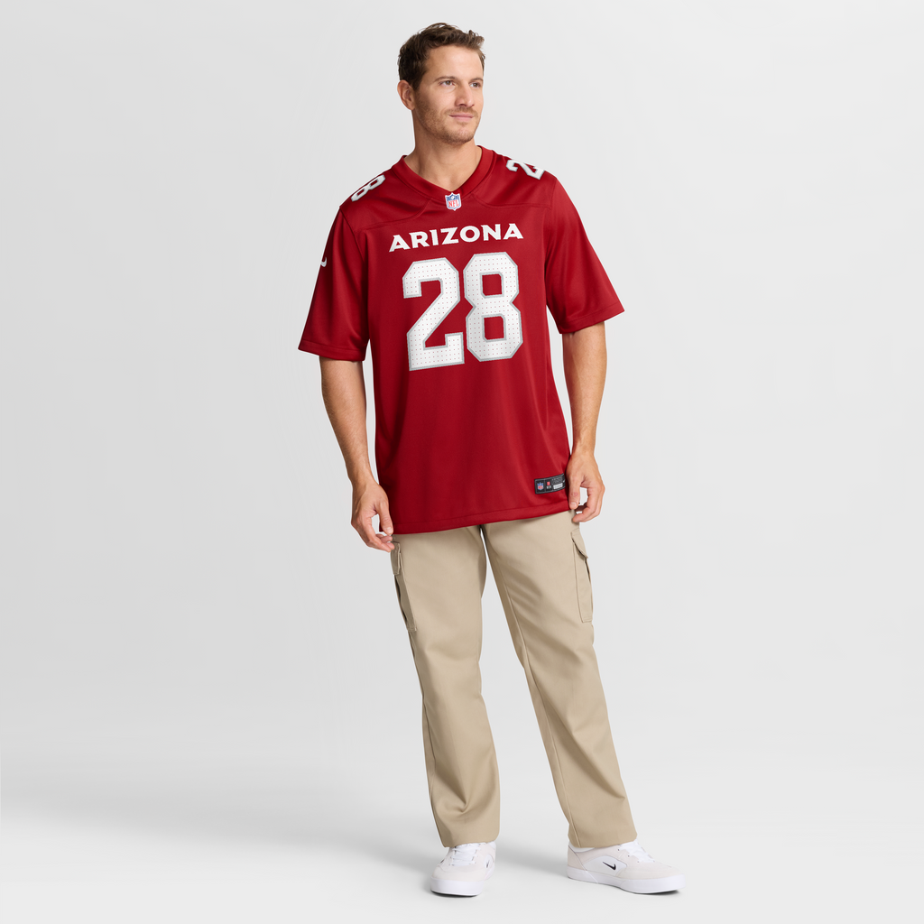 Men's Arizona Cardinals Elijah Jones Nike  Cardinal Team Game Jersey