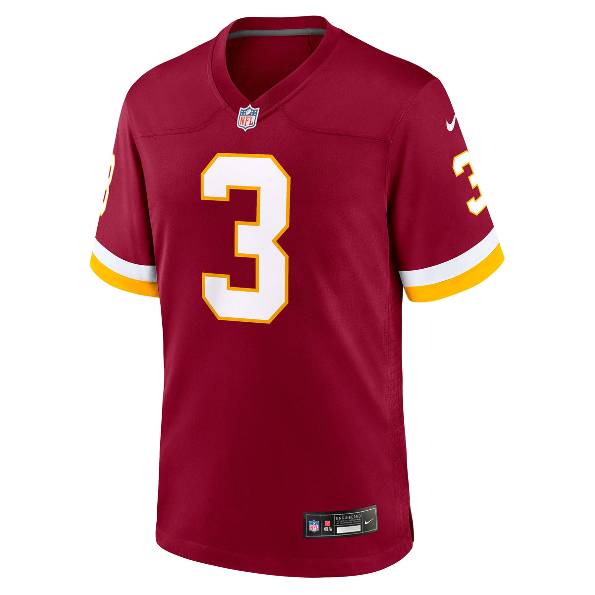 Men's Washington Commanders Stefon Diggs Nike Burgundy Game Jersey