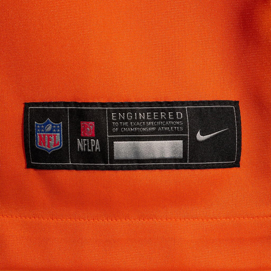 Men's Denver Broncos Karene Reid Nike  Orange Team Game Jersey