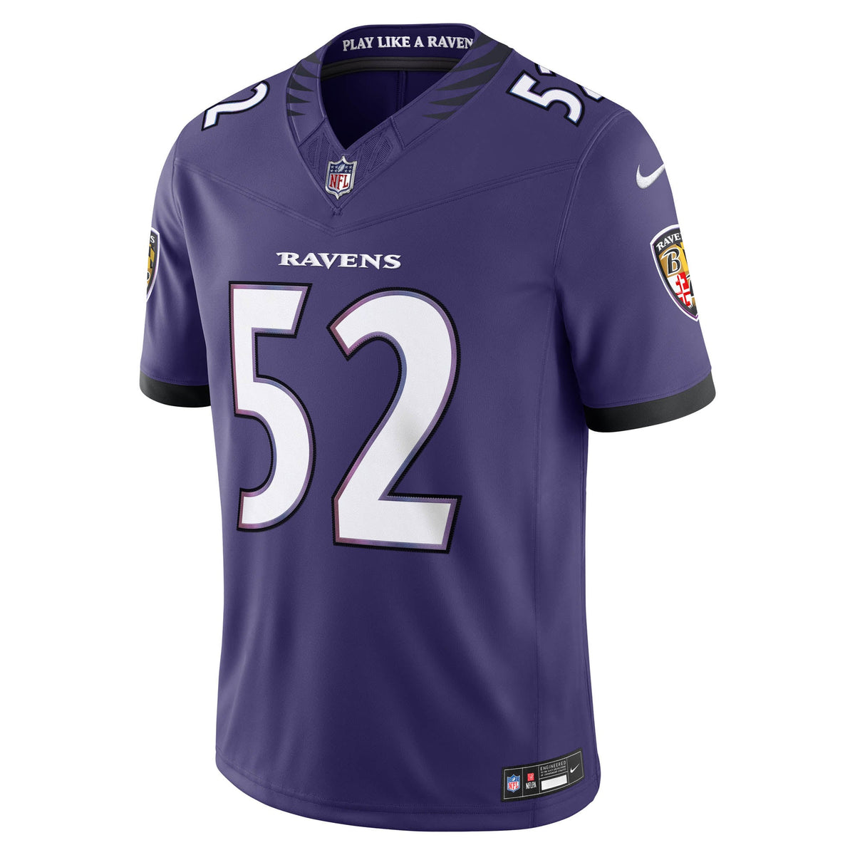 Men's Baltimore Ravens Ray Lewis Nike Purple Vapor F.U.S.E. Stitched Retired Limited Jersey