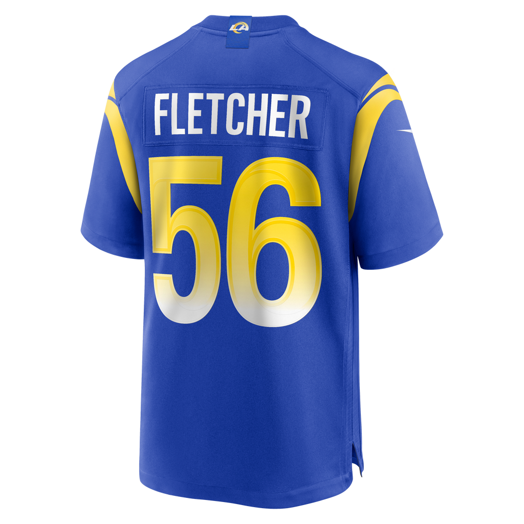 Men's Los Angeles Rams London Fletcher Nike Royal Game Retired Player Jersey