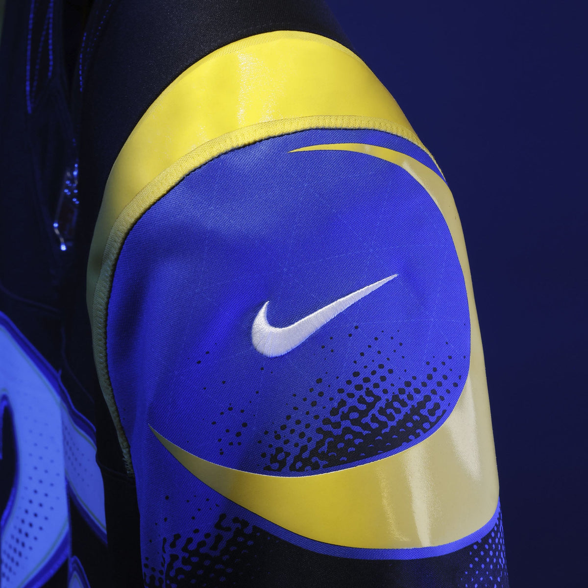 Men's Los Angeles Rams Kyren Williams Nike Dark Blue Rivalries Collection Stitched Limited Jersey