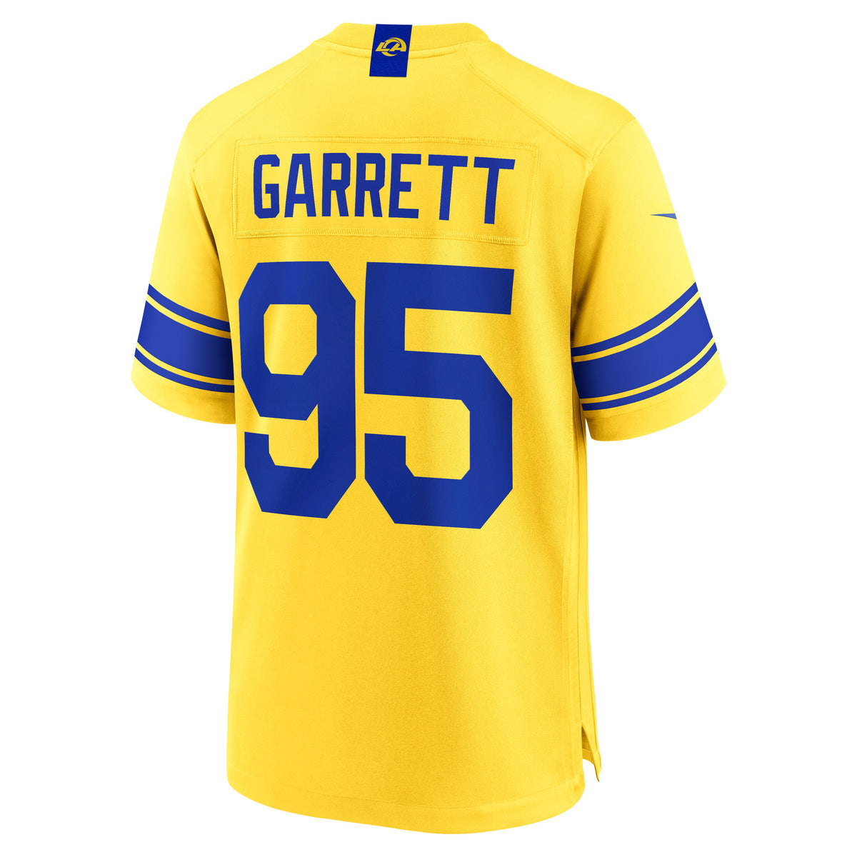 Men's Los Angeles Rams Myles Garrett Nike Royal Men's Nike Game Jersey
