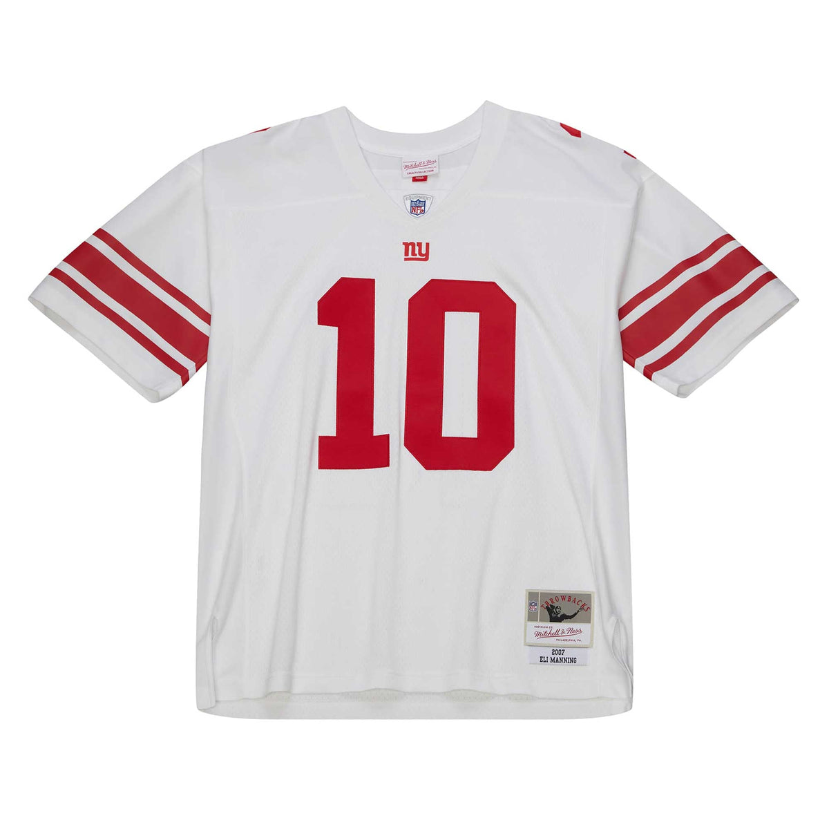 Men's New York Giants Eli Manning Mitchell & Ness White Legacy Replica Jersey