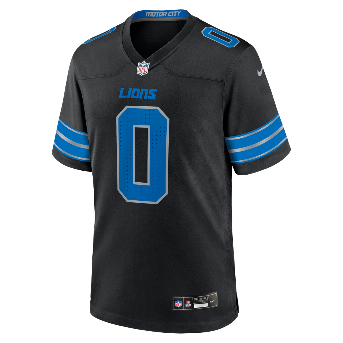 Men's Detroit Lions Jahmyr Gibbs Nike Blue Game Player Jersey