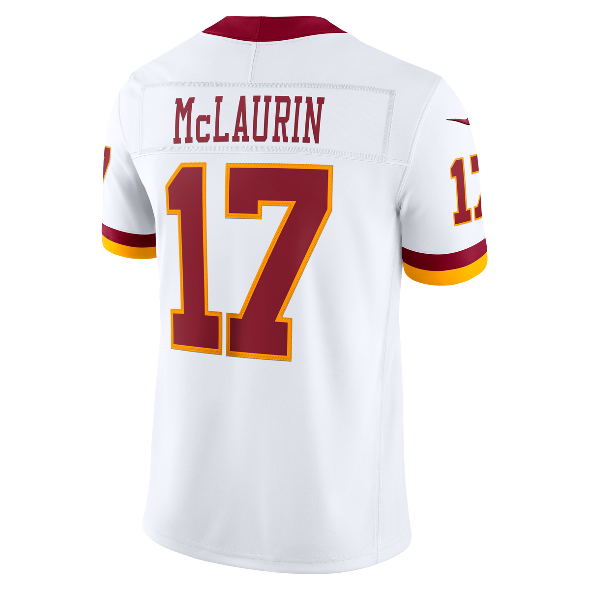 Men's Washington Commanders Terry McLaurin Nike White Vapor F.U.S.E. Stitched Limited Jersey