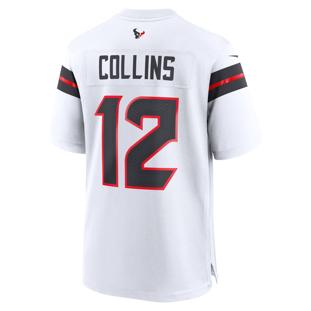 Men's Houston Texans Nico Collins Nike  Red Alternate Game Jersey