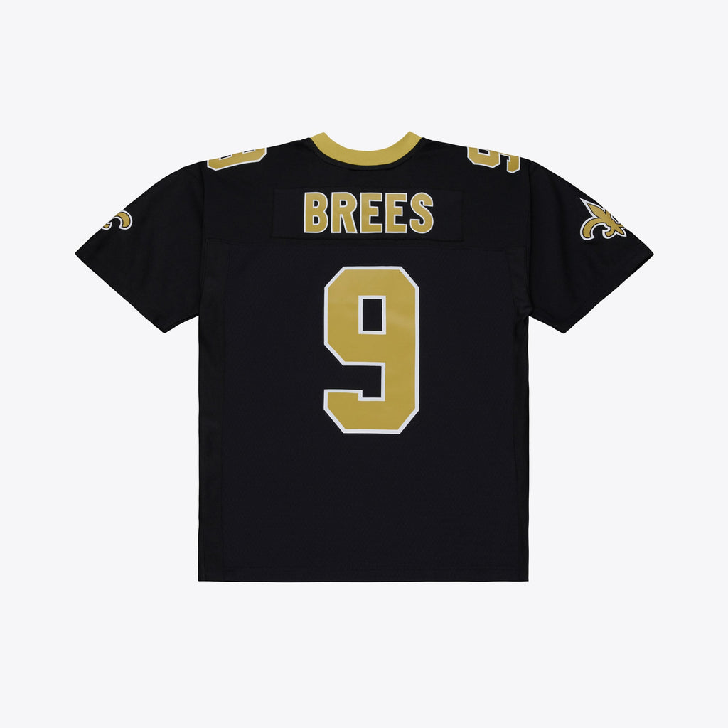 Men's New Orleans Saints Drew Brees Mitchell & Ness Black Big & Tall 2009 Legacy Retired Player Jersey