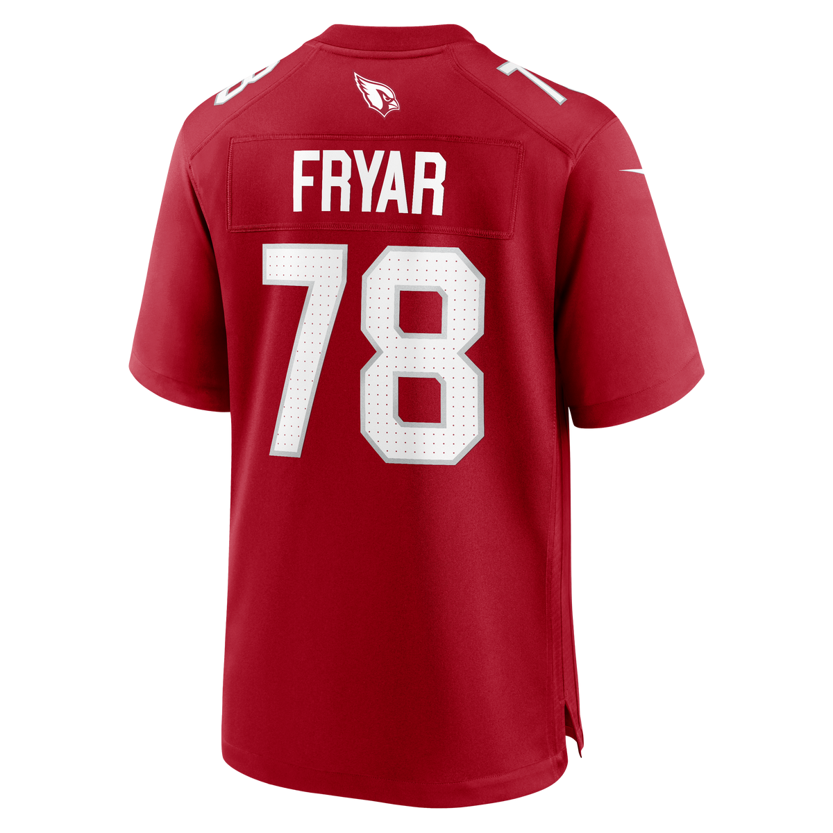 Men's Arizona Cardinals Josh Fryar Nike  Cardinal Team Game Jersey