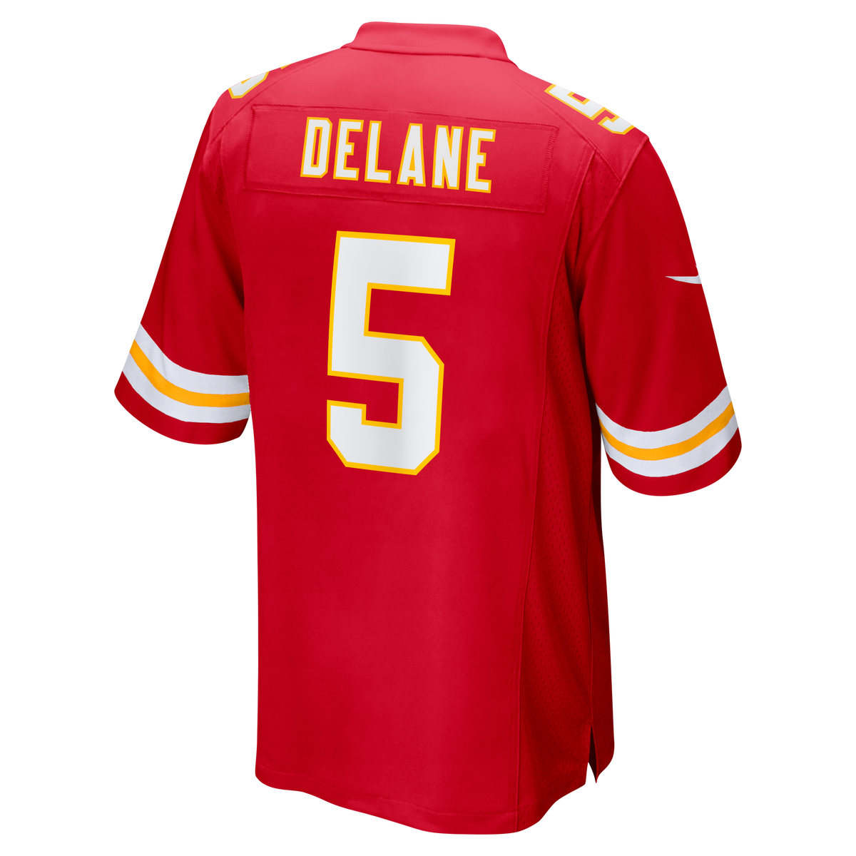 Men's Kansas City Chiefs Mansoor Delane Nike White Game Jersey