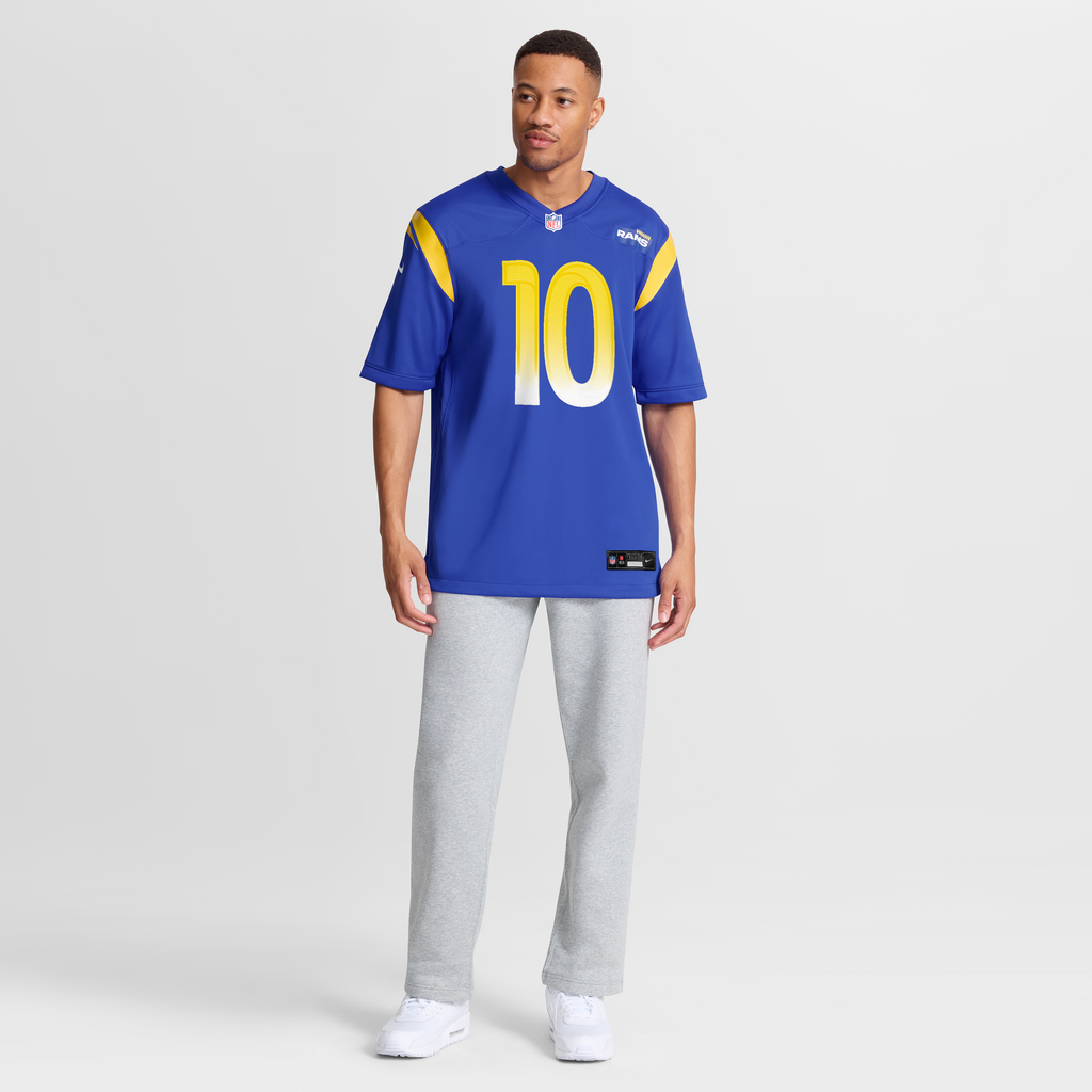 Men's Los Angeles Rams Britain Covey Nike  Royal Team Game Jersey