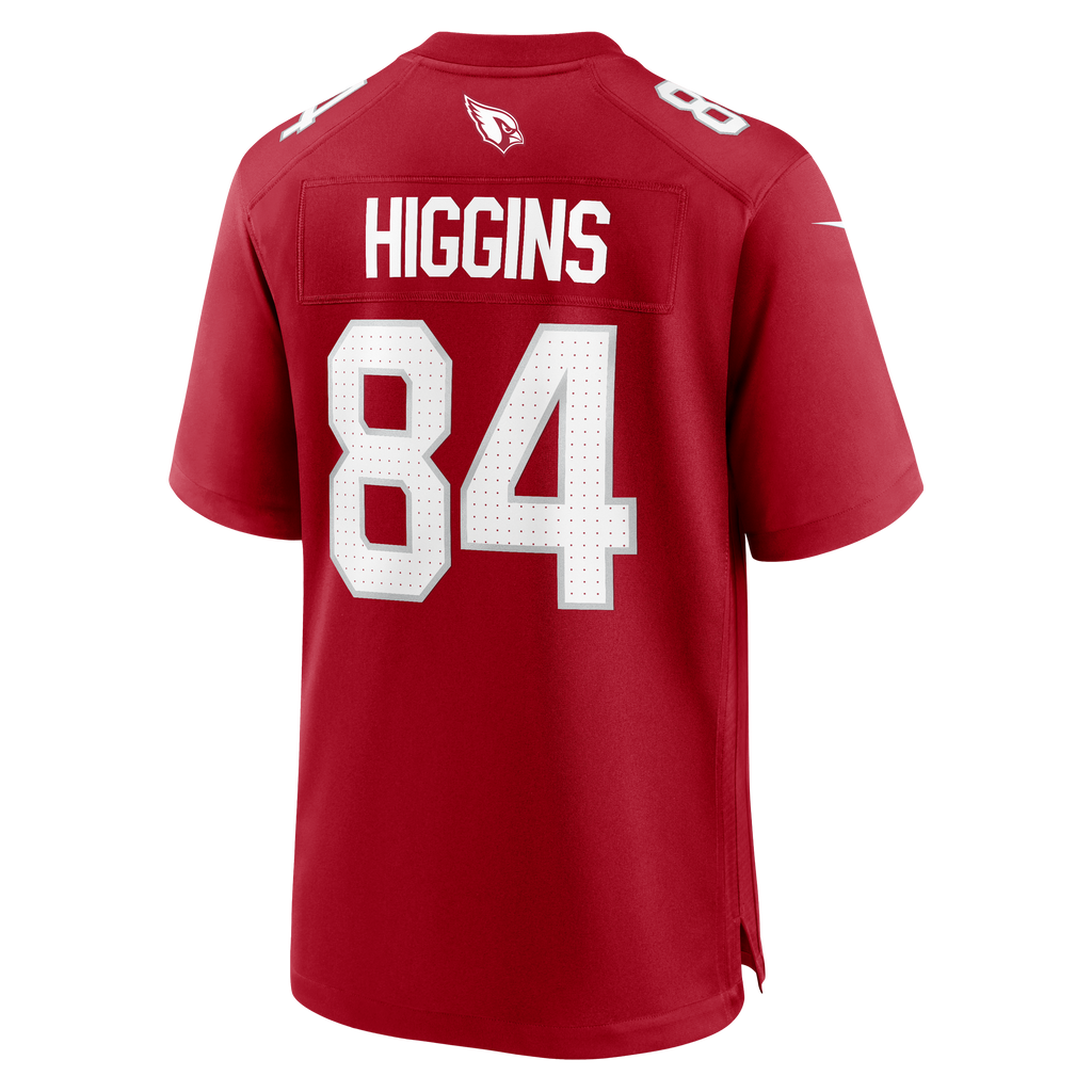 Men's Arizona Cardinals Elijah Higgins Nike  Cardinal Team Game Jersey
