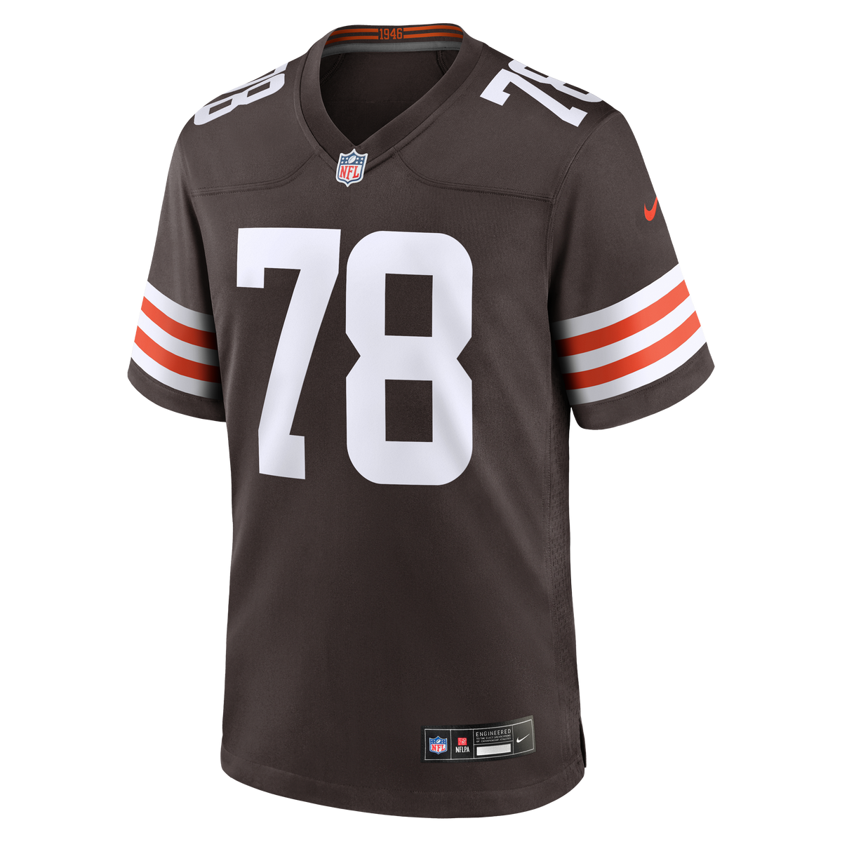 Men's Cleveland Browns Jack Conklin Nike  Brown Team Game Jersey