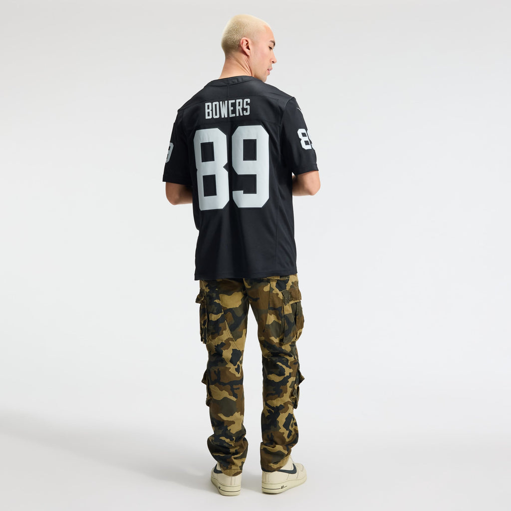 Men's Las Vegas Raiders Brock Bowers Nike White Vapor F.U.S.E. Stitched Limited Jersey