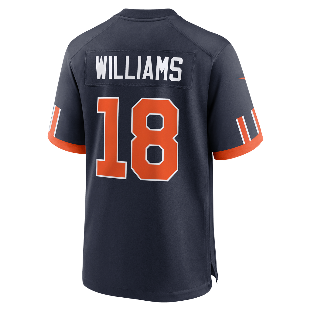 Men's Chicago Bears Caleb Williams Nike Navy 2026 Rivalries Collection Game Jersey